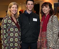 Orna Flannery (left) with Sean Guildea and Fiona McMahon